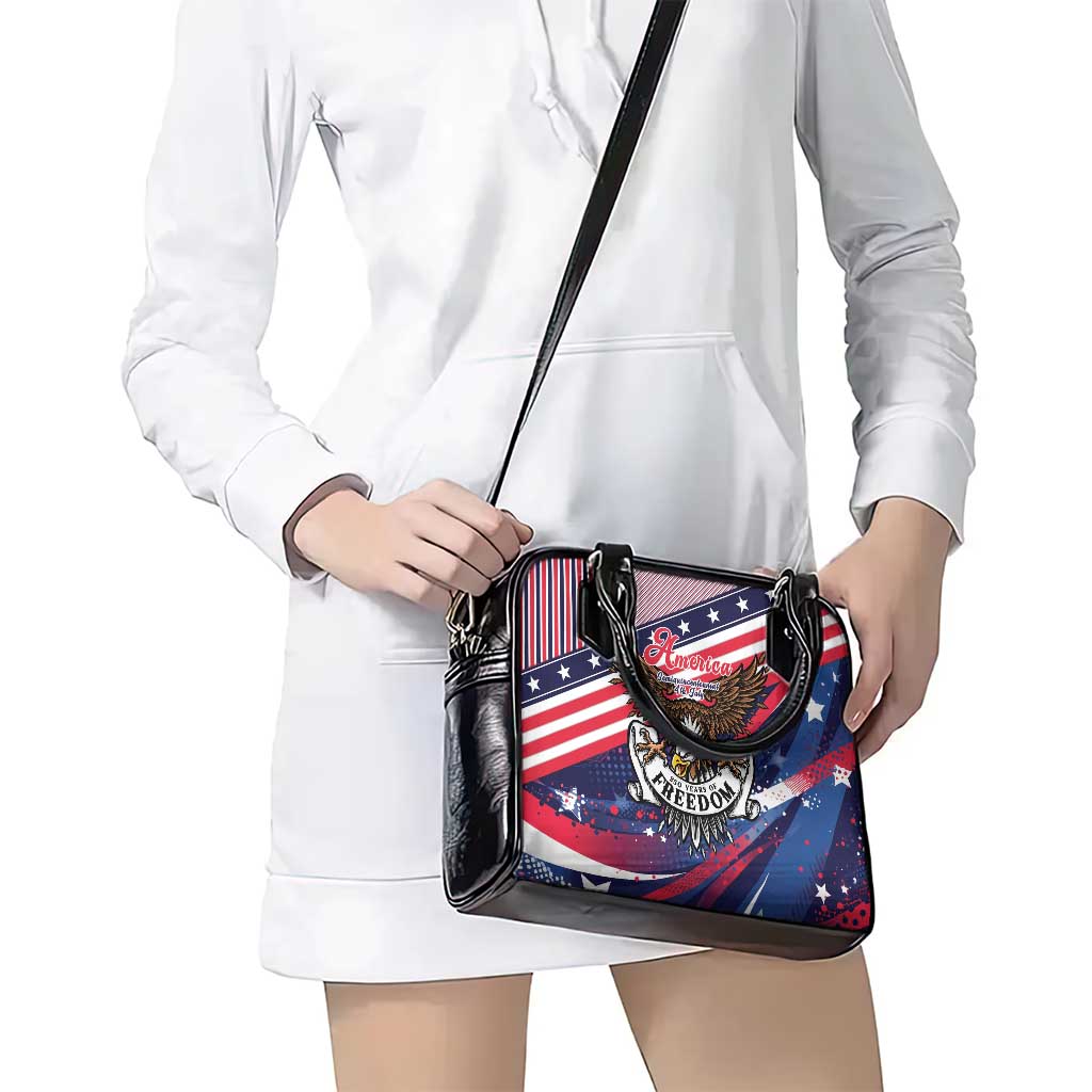 250 Years Of Service Shoulder Handbag Semiquincentennial USA Patriotic 4th Of July - Wonder Print Shop