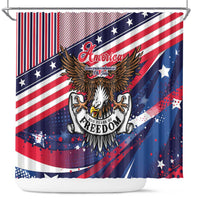 250 Years Of Service Shower Curtain Semiquincentennial USA Patriotic 4th Of July - Wonder Print Shop