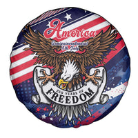 250 Years Of Service Spare Tire Cover Semiquincentennial USA Patriotic 4th Of July - Wonder Print Shop