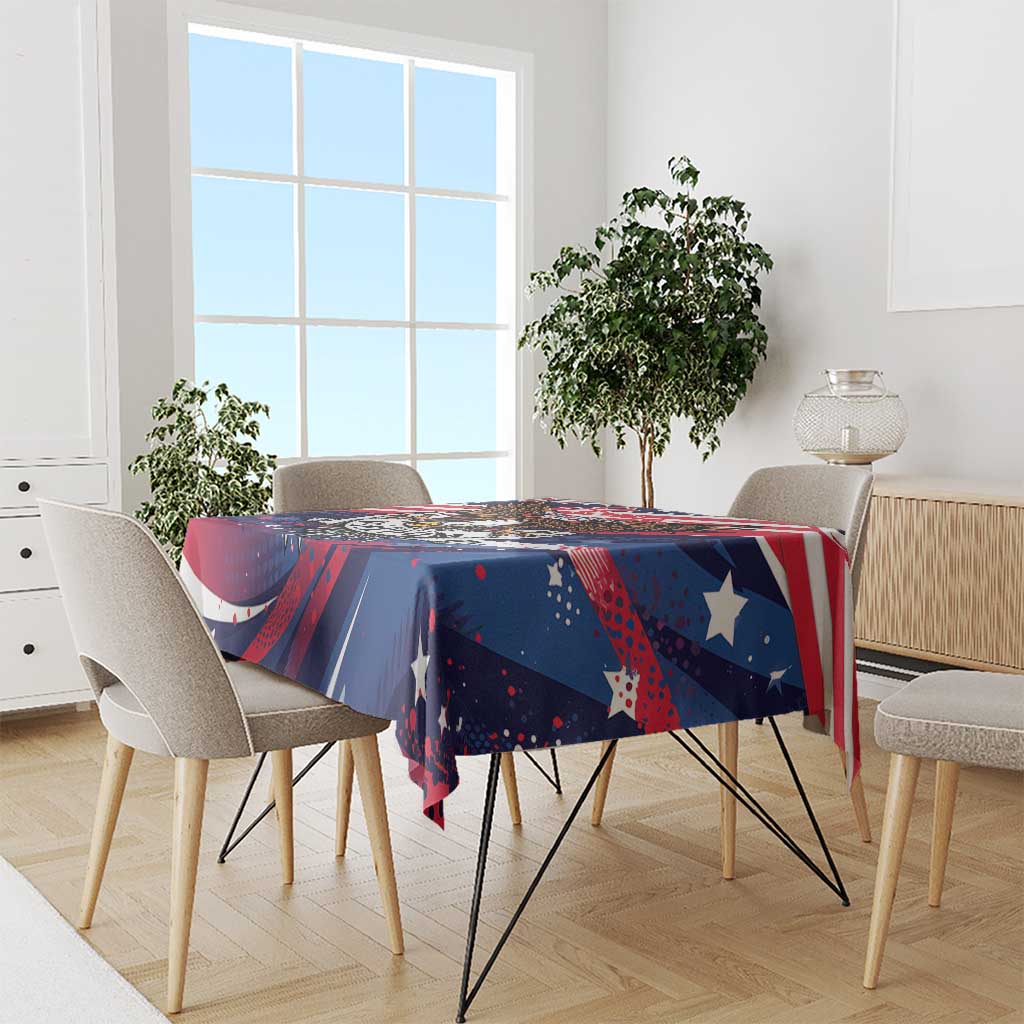 250 Years Of Service Tablecloth Semiquincentennial USA Patriotic 4th Of July - Wonder Print Shop