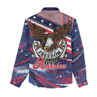 250 Years Of Service Women Casual Shirt Semiquincentennial USA Patriotic 4th Of July - Wonder Print Shop