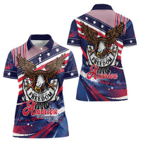 250 Years Of Service Women Polo Shirt Semiquincentennial USA Patriotic 4th Of July - Wonder Print Shop