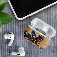 America 250th Anniversary AirPods Case Eagle Us Flag July 4Th - Wonder Print Shop