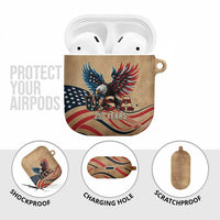 America 250th Anniversary AirPods Case Eagle Us Flag July 4Th - Wonder Print Shop