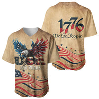 America 250th Anniversary Baseball Jersey Eagle Us Flag July 4Th - Wonder Print Shop