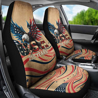 America 250th Anniversary Car Seat Cover Eagle Us Flag July 4Th - Wonder Print Shop