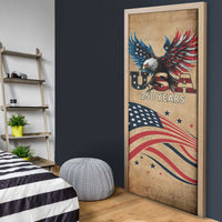 America 250th Anniversary Door Cover Eagle Us Flag July 4Th - Wonder Print Shop