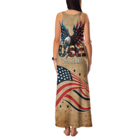 America 250th Anniversary Family Matching Tank Maxi Dress and Hawaiian Shirt Eagle Us Flag July 4Th - Wonder Print Shop