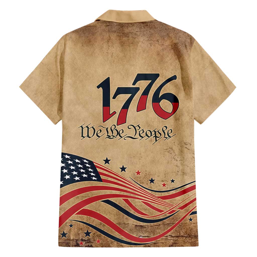 America 250th Anniversary Hawaiian Shirt Eagle Us Flag July 4Th - Wonder Print Shop