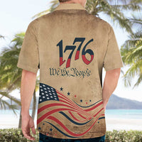 America 250th Anniversary Hawaiian Shirt Eagle Us Flag July 4Th - Wonder Print Shop