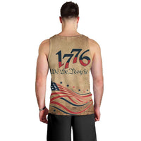 America 250th Anniversary Men Tank Top Eagle Us Flag July 4Th - Wonder Print Shop