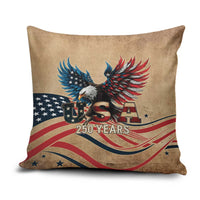 America 250th Anniversary Pillow Cover Eagle Us Flag July 4Th - Wonder Print Shop