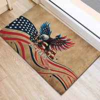 America 250th Anniversary Rubber Doormat Eagle Us Flag July 4Th - Wonder Print Shop