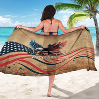 America 250th Anniversary Sarong Eagle Us Flag July 4Th - Wonder Print Shop