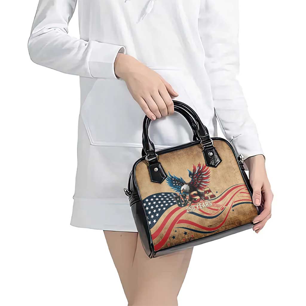 America 250th Anniversary Shoulder Handbag Eagle Us Flag July 4Th - Wonder Print Shop