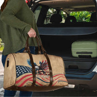 America 250th Anniversary Travel Bag Eagle Us Flag July 4Th - Wonder Print Shop