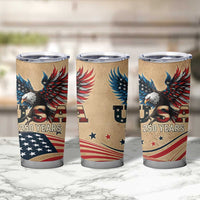 America 250th Anniversary Tumbler Cup Eagle Us Flag July 4Th - Wonder Print Shop