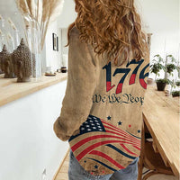 America 250th Anniversary Women Casual Shirt Eagle Us Flag July 4Th - Wonder Print Shop