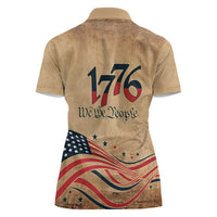 America 250th Anniversary Women Polo Shirt Eagle Us Flag July 4Th - Wonder Print Shop