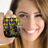 Mardi Gras Alligator AirPods Case Mardigator On Tuesdays We Wear Beads - Wonder Print Shop