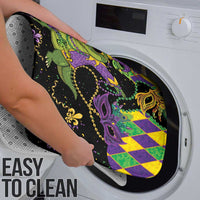 Mardi Gras Alligator Bathroom Set Mardigator On Tuesdays We Wear Beads - Wonder Print Shop