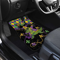 Mardi Gras Alligator Car Mats Mardigator On Tuesdays We Wear Beads - Wonder Print Shop