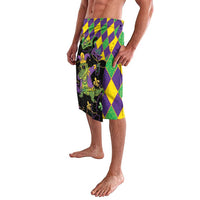 Mardi Gras Alligator Lavalava Mardigator On Tuesdays We Wear Beads - Wonder Print Shop