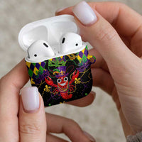 Mardi Gras Crawfish AirPods Case On Tuesdays We Wear Beads - Wonder Print Shop