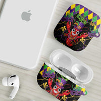 Mardi Gras Crawfish AirPods Case On Tuesdays We Wear Beads - Wonder Print Shop