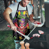 Mardi Gras Crawfish Apron On Tuesdays We Wear Beads - Wonder Print Shop