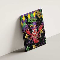 Mardi Gras Crawfish Canvas Wall Art On Tuesdays We Wear Beads - Wonder Print Shop