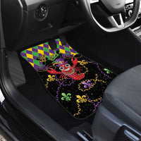 Mardi Gras Crawfish Car Mats On Tuesdays We Wear Beads - Wonder Print Shop