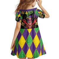 Mardi Gras Crawfish Family Matching Long Sleeve Bodycon Dress and Hawaiian Shirt On Tuesdays We Wear Beads - Wonder Print Shop