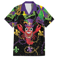 Mardi Gras Crawfish Hawaiian Shirt On Tuesdays We Wear Beads - Wonder Print Shop