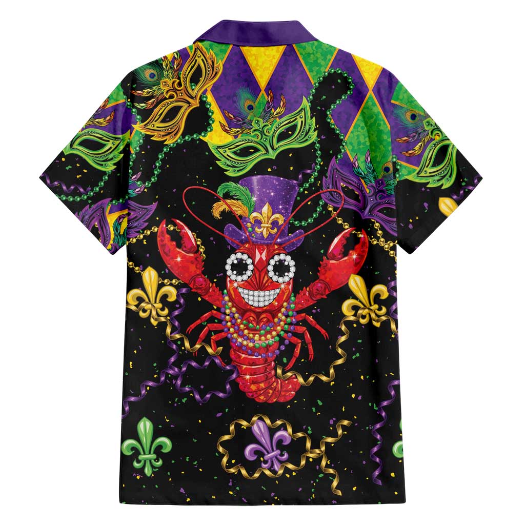 Mardi Gras Crawfish Hawaiian Shirt On Tuesdays We Wear Beads - Wonder Print Shop