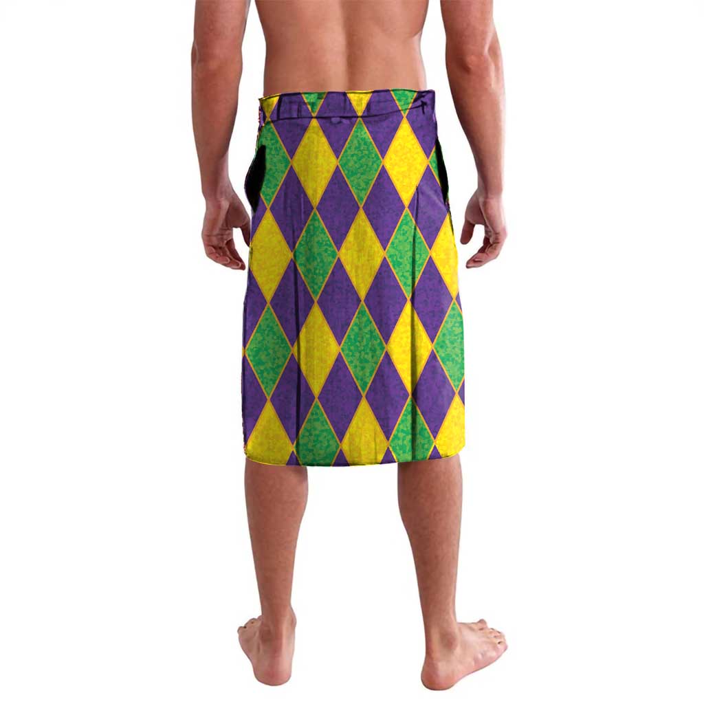 Mardi Gras Crawfish Lavalava On Tuesdays We Wear Beads - Wonder Print Shop