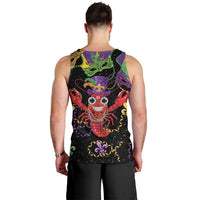Mardi Gras Crawfish Men Tank Top On Tuesdays We Wear Beads - Wonder Print Shop