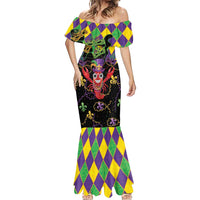Mardi Gras Crawfish Mermaid Dress On Tuesdays We Wear Beads - Wonder Print Shop