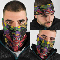 Mardi Gras Crawfish Neck Gaiter On Tuesdays We Wear Beads - Wonder Print Shop