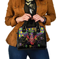 Mardi Gras Crawfish Shoulder Handbag On Tuesdays We Wear Beads - Wonder Print Shop