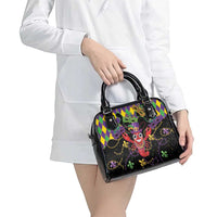 Mardi Gras Crawfish Shoulder Handbag On Tuesdays We Wear Beads - Wonder Print Shop