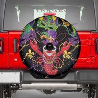 Mardi Gras Crawfish Spare Tire Cover On Tuesdays We Wear Beads - Wonder Print Shop