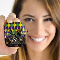 Mardi Gras Pelican AirPods Case On Tuesdays We Wear Beads - Wonder Print Shop