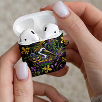 Mardi Gras Pelican AirPods Case Throw me Something Mister! - Wonder Print Shop