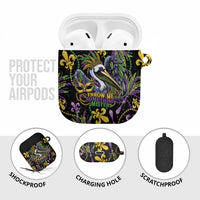 Mardi Gras Pelican AirPods Case Throw me Something Mister! - Wonder Print Shop