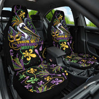Mardi Gras Pelican Car Seat Cover Throw me Something Mister! - Wonder Print Shop
