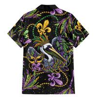 Mardi Gras Pelican Family Matching Mermaid Dress and Hawaiian Shirt Throw me Something Mister! - Wonder Print Shop