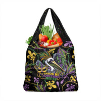 Mardi Gras Pelican Grocery Bag Throw me Something Mister! - Wonder Print Shop