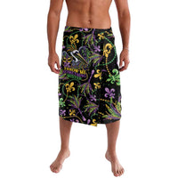 Mardi Gras Pelican Lavalava Throw me Something Mister! - Wonder Print Shop