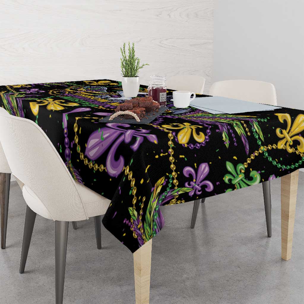 Mardi Gras Pelican Tablecloth Throw me Something Mister! - Wonder Print Shop